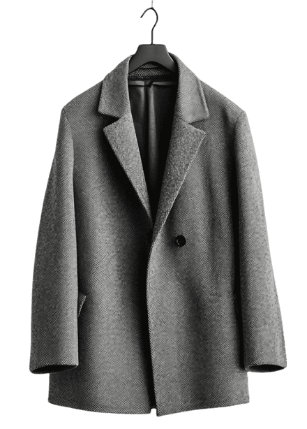 Image of Leather Oxford Jacket